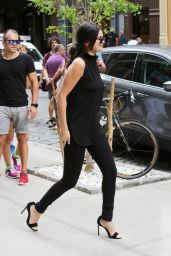 Selena Gomez Casual Style - Out and About in New York City, August 2015