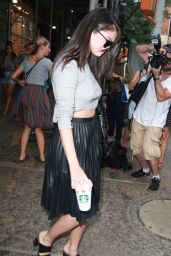Selena Gomez Casual Style - Out in NYC, August 2015