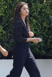 Selena Gomez Outside Cecconi