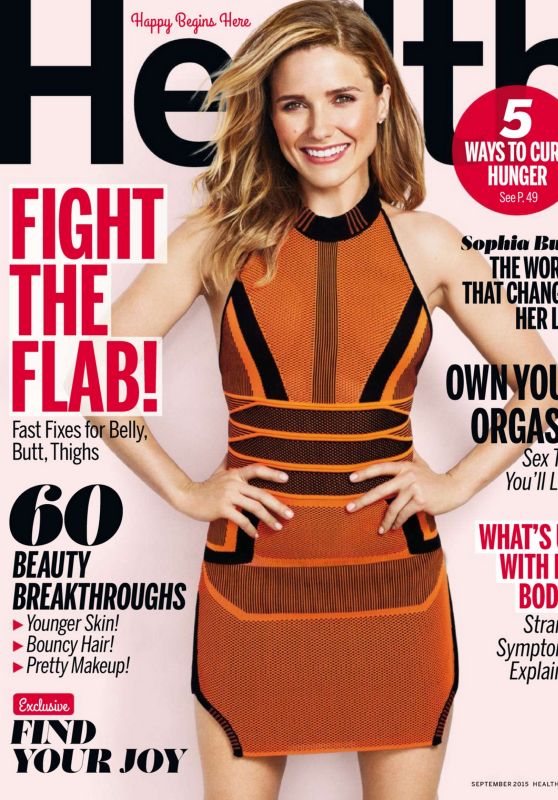 Sophia Bush - Health Magazine September 2015 Issue