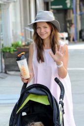 Tammin Sursok Summer Style - Out in NYC, August 2015