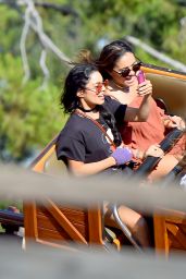 Vanessa Hudgens at Disneyland, August 2015