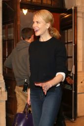  Nicole Kidman Leaving The Noel Coward Theatre in London, September 2015
