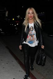  Rita Ora - Arrives at the Nice Guy Nightclub in West Hollywood, September 2015