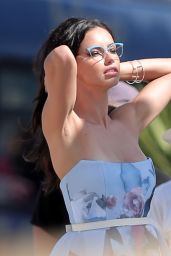 Adriana Lima Booty in Jeans - Vogue Eye Wear Line Photoshoot in Los Angeles