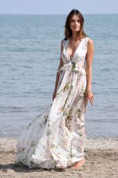 Alessandra Ambrosio - Photocall at Excelsior Hotel Beach - 72nd Venice Film Festival