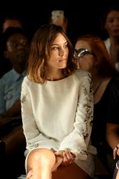 Alexa Chung - Noon By Noor Fashion Show in NYC, September 2015