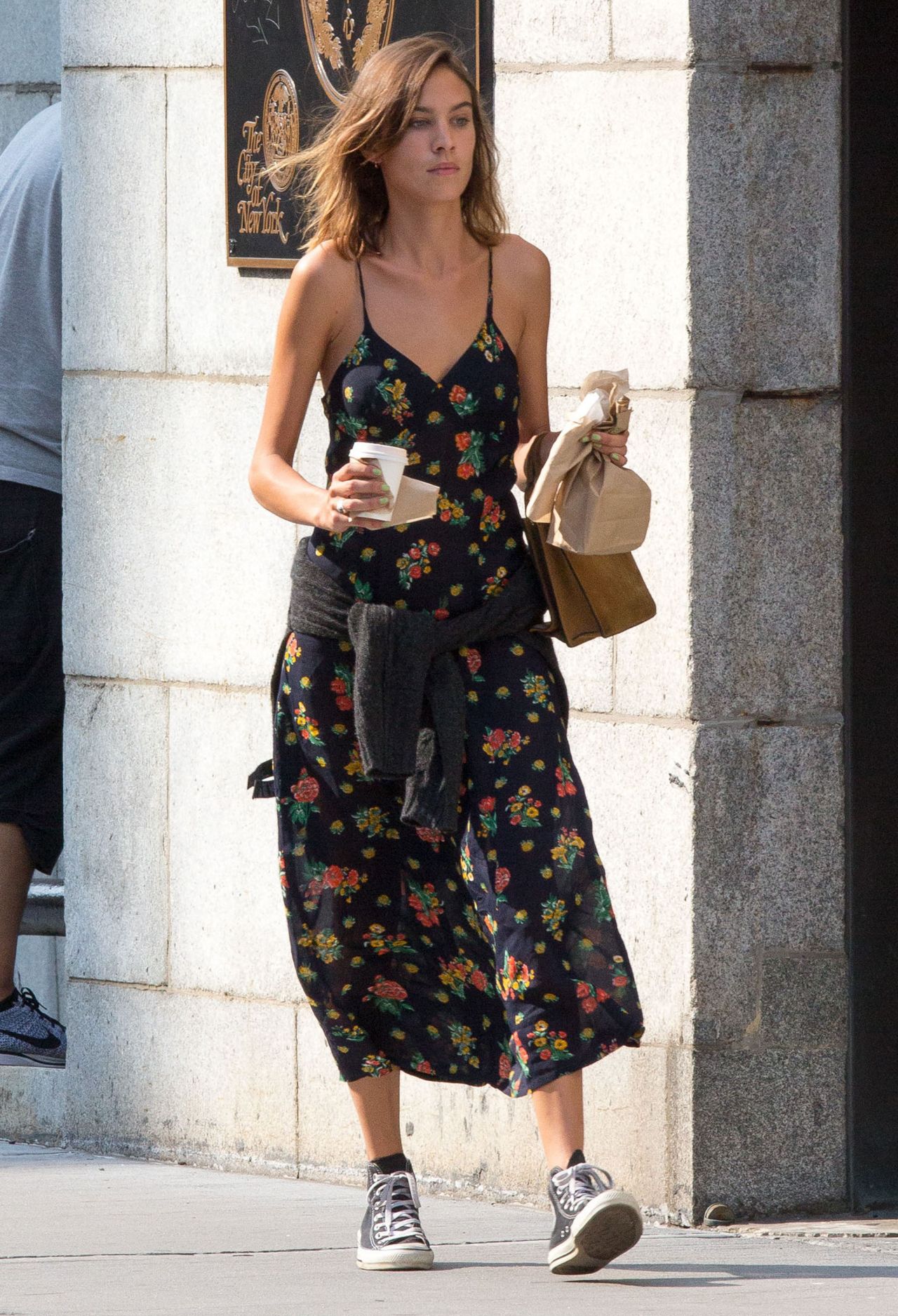 Alexa Chung Summer Style - Out in NYC, August 2015