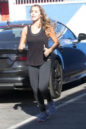 Alexa PenaVega Booty in Tights - at the DWTS Studio in Hollywood, September 2015