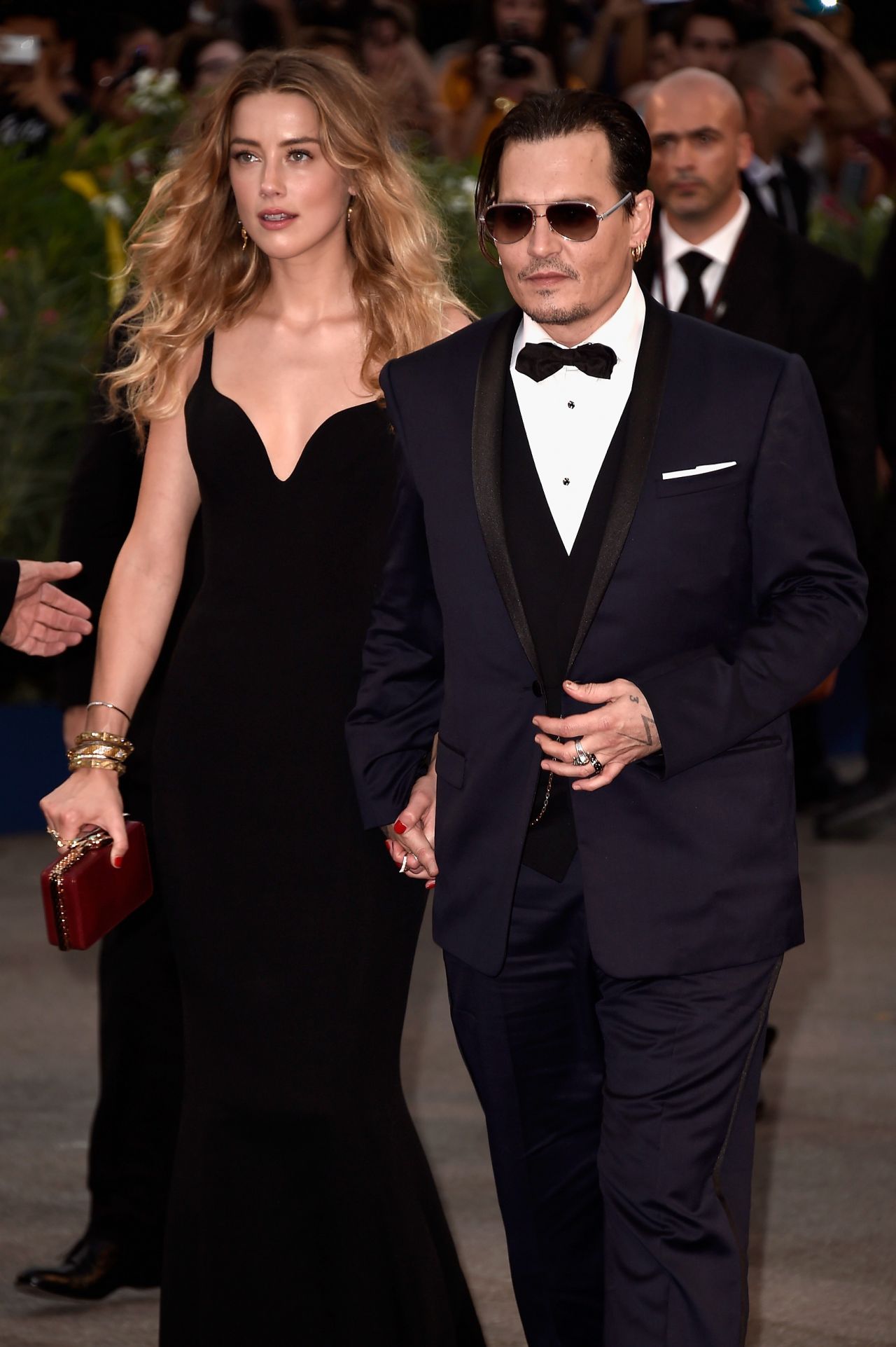 Amber Heard and Johnny Depp - 'Black Mass' Premiere at the ...