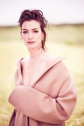 Anne Hathaway - Glamour Magazine UK October 2015 Cover and Pics