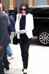 Anne Hathaway - Out in New York City, September 2015