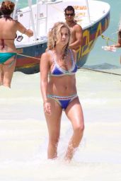 Ashley Benson in a Bikini at a Beach in Mexico, September 2015