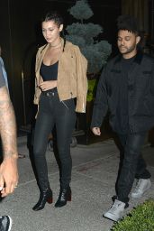 Bella Hadid Night Out Style - New York City, September 2015