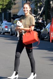 Cara Santana Casual Style - Out in West Hollywood, September 2015