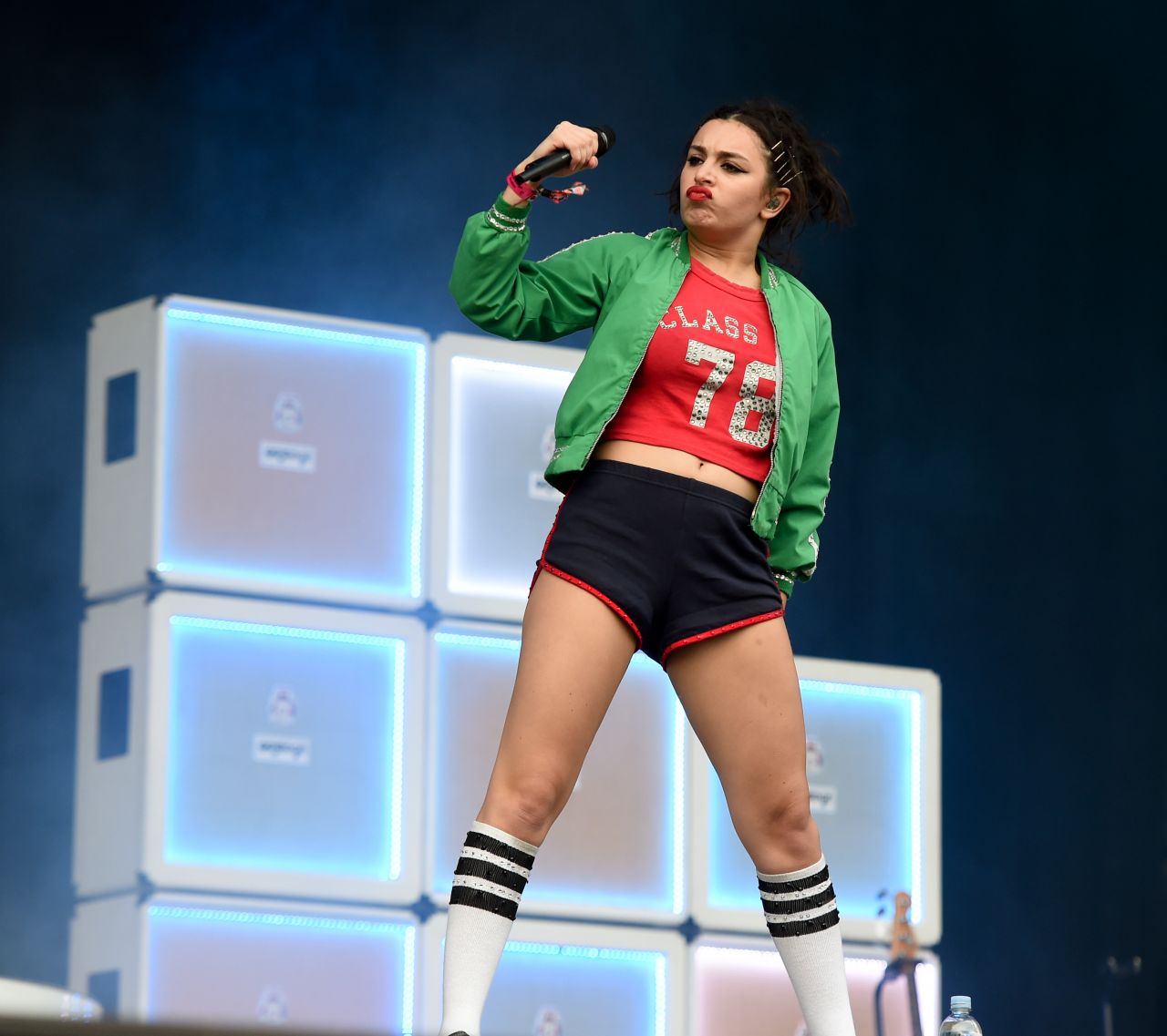 charli xcx performs at bestival on isle of wight september 2015