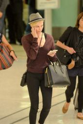 Charlize Theron - Returns to LA After Spending Time in New York, September 2015
