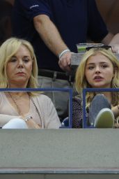Chloe Moretz at the US Open in NYC, September 2015