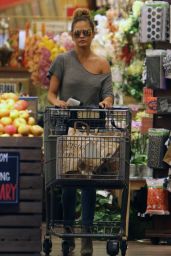 Chrissy Teigen Shopping at Bristol Farms in West Hollywood, September 2015