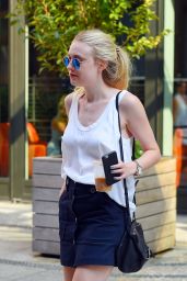 Dakota Fanning - Out in NY, September 2015