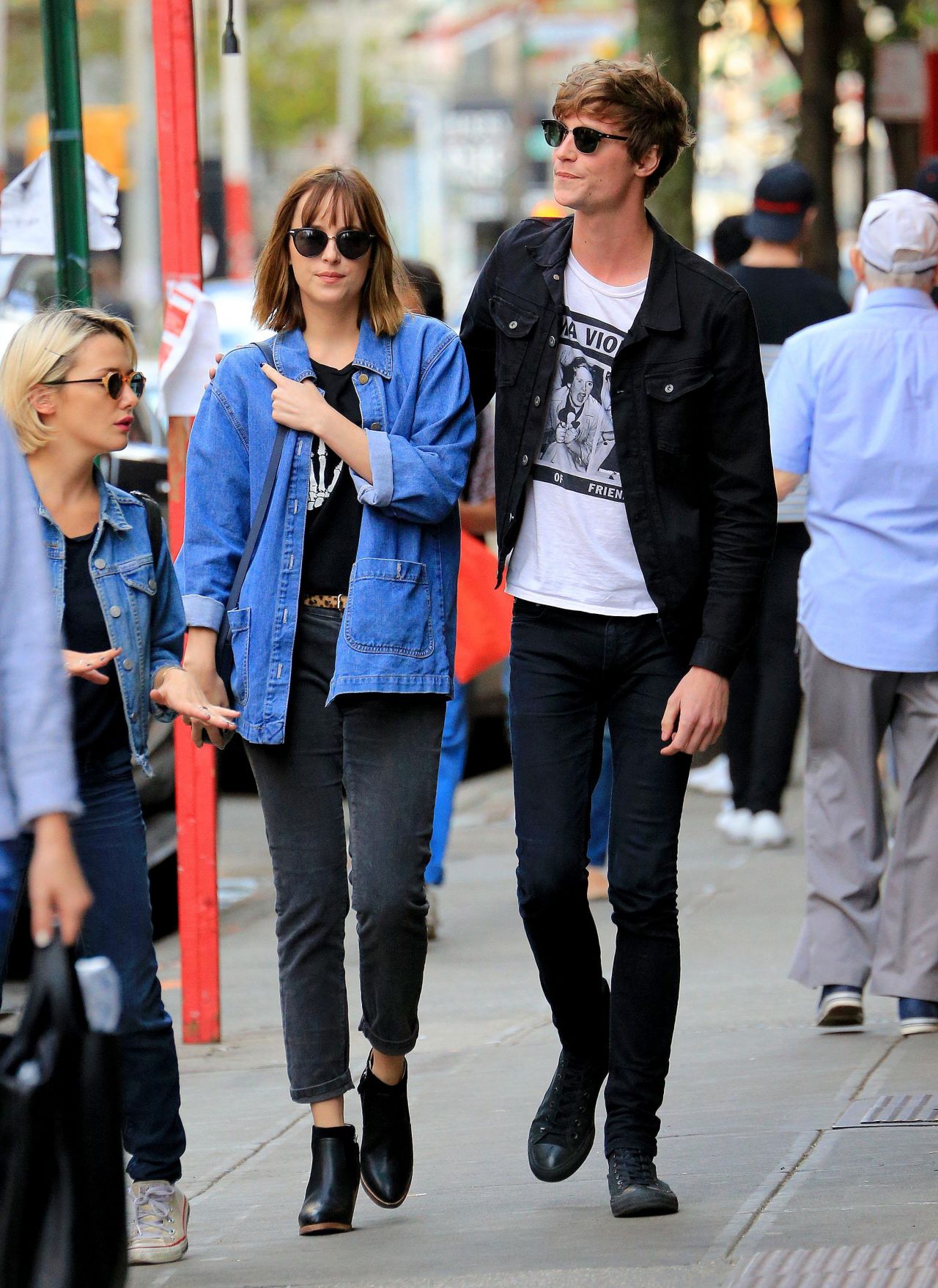 Dakota Johnson - Out in SoHo, New York City, SEptember 2015 • CelebMafia