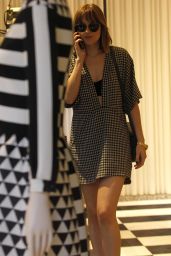 Dakota Johnson - Shopping in Milan During Fashion Week, September 2015