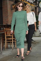 Dakota Johnson Style - Leaving her hotel in New York City, September 2015