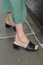 Dakota Johnson Style - Leaving her hotel in New York City, September 2015