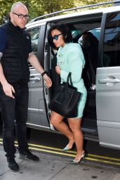Demi Lovato at Golden Square Studios in London, September 2015