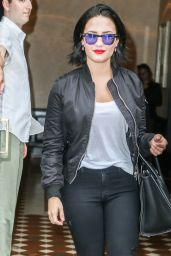 Demi Lovato - Leaving Her Hotel in NYC, September 2015