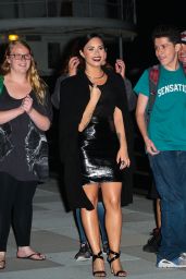 Demi Lovato - Made Her Music Video CONFIDENT With Fans in Tribeca New York