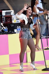Demi Lovato Performs at iHeart Radio Music Festival Village in Las Vegas