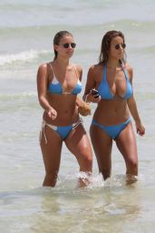 Devin Brugman & Natasha Oakley Wearing a Bikini in Miami, September 2015
