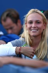 Donna Vekic During Stan Wawrinka