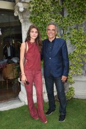 Elisa Sednaoui Arrives at the Lido for the 72nd Venice Film Festival