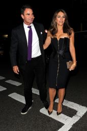 Elizabeth Hurley Attends Amanda Wakeley 25th Anniversary Party in London