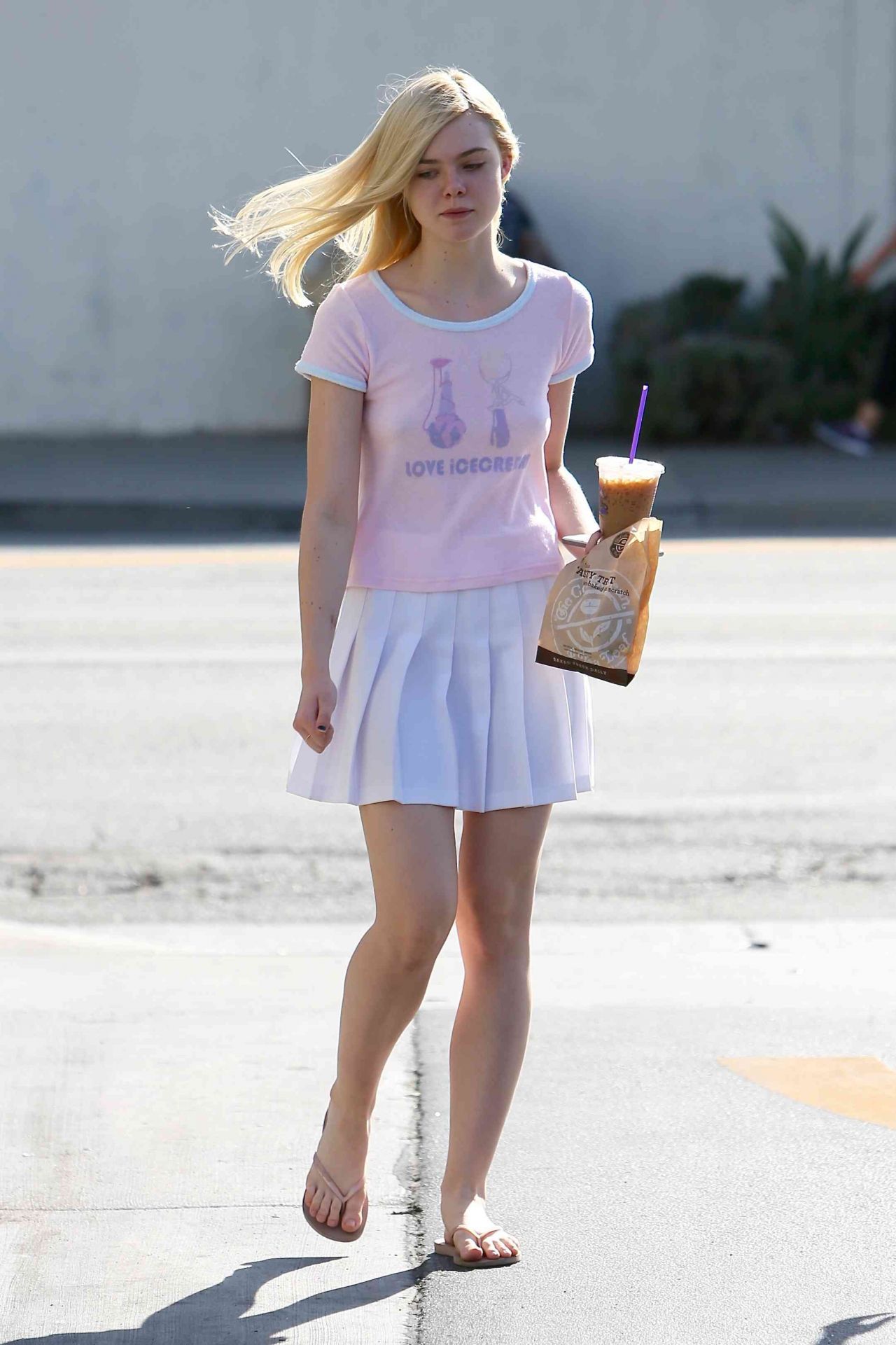 Elle Fanning Out In Los Angeles September 2015