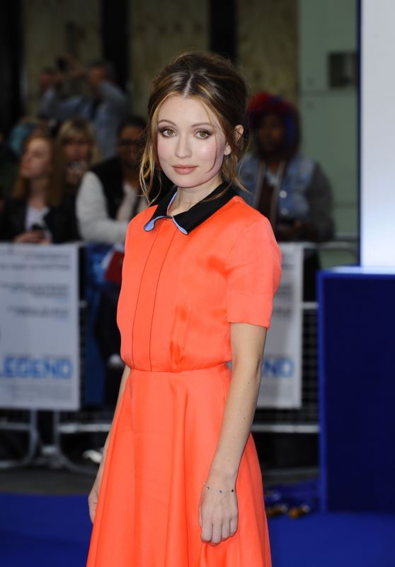 Emily Browning - Legend Premiere in London