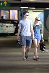 Emma Roberts Leaving Sephora in Los Angeles, September 2015