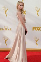 Emma Roberts on Red Carpet – 2015 Primetime Emmy Awards in Los Angeles