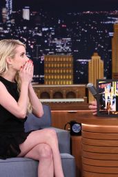 Emma Roberts - The Tonight Show Starring Jimmy Fallon, September 2015