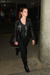 Emma Watson Airport Style - at LAX Airport, September 2015