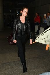 Emma Watson Airport Style - at LAX Airport, September 2015
