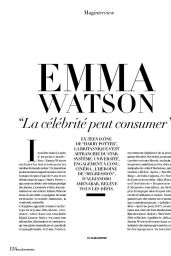 Emma Watson - Madame Figaro Magazine October 2015 Issue