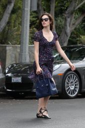 Emmy Rossum Street Fashion - Out in West Hollywood, September 2015