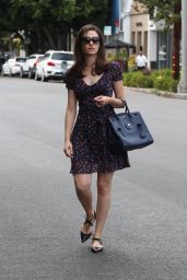 Emmy Rossum Street Fashion - Out in West Hollywood, September 2015