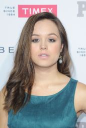 Hayley Orrantia – PEOPLE’s Ones To Watch Event in West Hollywood, September 2015
