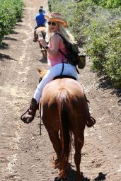 Heidi Montag - Horseback Riding With Spencer Pratt -  Celebrate Heidi