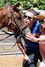 Heidi Montag - Horseback Riding With Spencer Pratt -  Celebrate Heidi