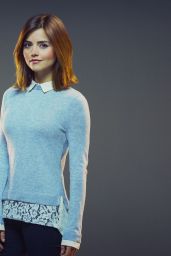 Jenna Coleman in a Waitress Costume - 